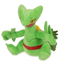 Sceptile Sitting Cuties Plush - 5 ½ In.